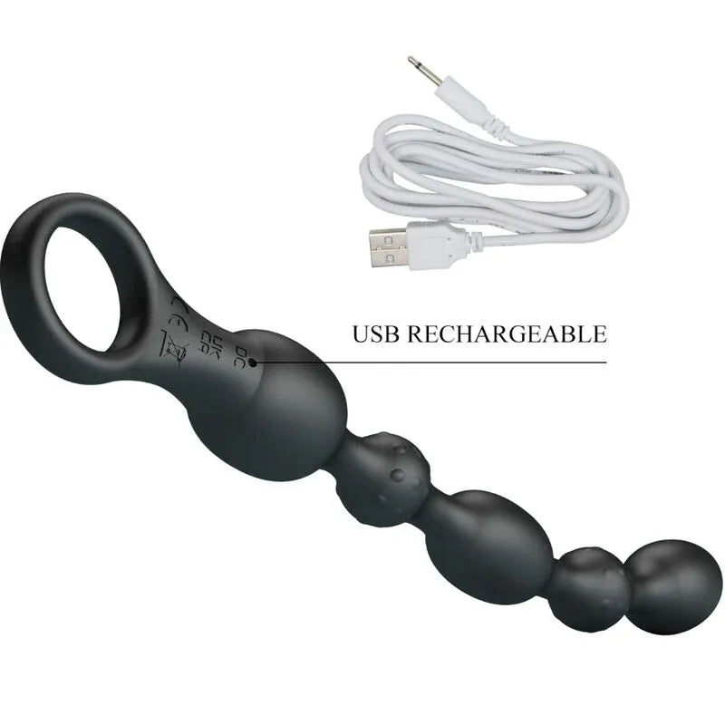 PRETTY LOVE - VAN ANAL BALLS 10 VIBRATIONEN WIEDERAUFLADBARES SILIKON - Vanelion Paradise
