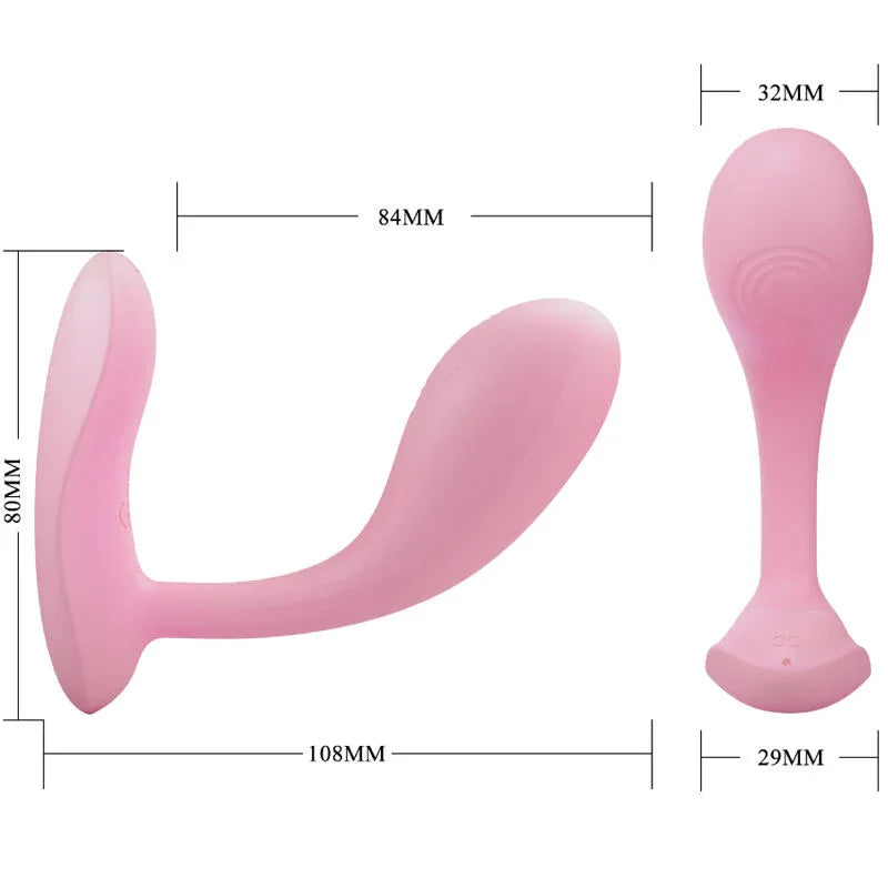 PRETTY LOVE - BAIRD G-SPOT 12 VIBRATIONEN WIEDERAUFLADBARE ROSA APP - Vanelion Paradise