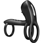 PRETTY LOVE - JAMMY PENIS-HÜLLE 12 VIBRATIONEN MIT WIEDERAUFLADBARER SILIKON-ZUNGE - Vanelion Paradise