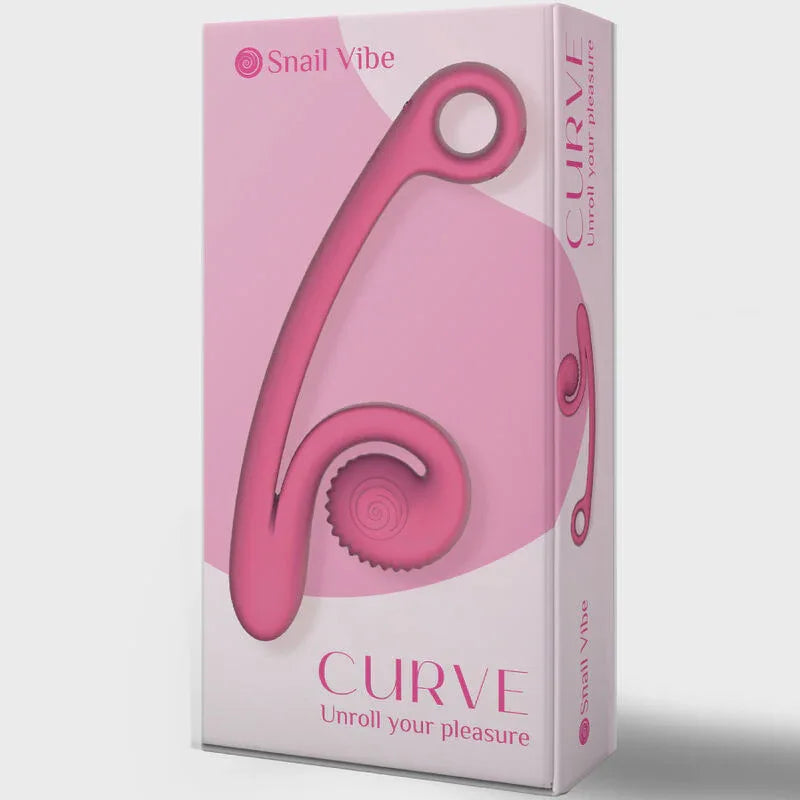 SNAIL VIBE - CURVE VIBRATOR ROSA - Vanelion Paradise