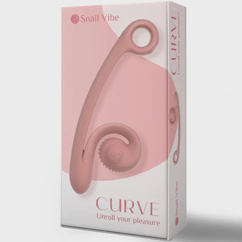 SNAIL VIBE - CURVE VIBRATOR ROSA - Vanelion Paradise