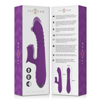 INTENSE - IGGY MULTIFUNKTIONS-WIEDERAUFLADBARER VIBRATOR UP & DOWN MIT KLITORELSTIMULATOR LILA - Vanelion Paradise