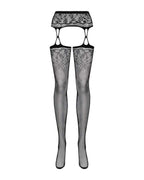 OBSESSIVE - S206 STRUMPFHOSE MIT SCHWARZEM GARTER S/M/L - Vanelion Paradise