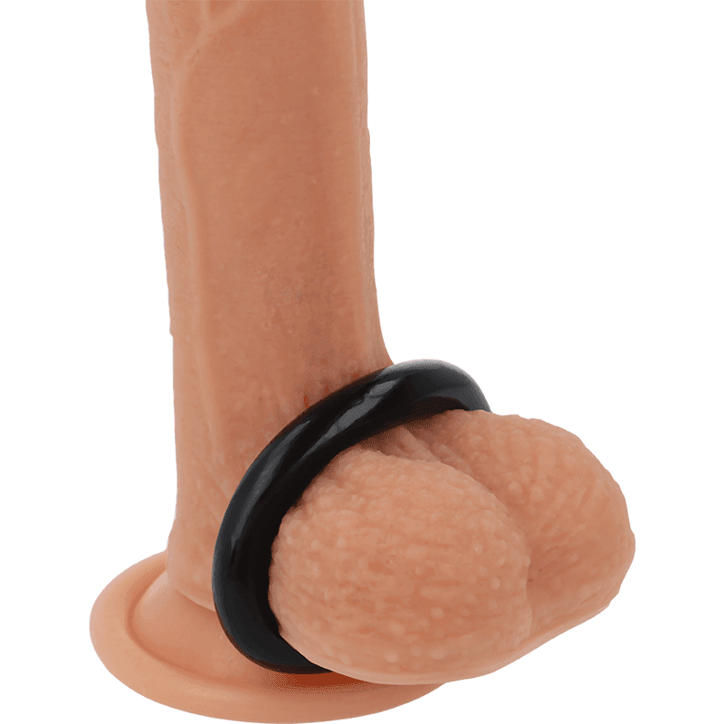 POWERING - SUPER FLEXIBLER UND WIDERSTANDSFÄHIGER PENISRING 4,5 CM SCHWARZ - Vanelion Paradise