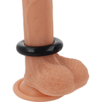 POWERING - SUPER FLEXIBLER UND WIDERSTANDSFÄHIGER PENISRING 4,8 CM PR05 SCHWARZ - Vanelion Paradise