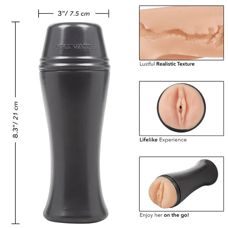 PRIVATE - MASTURBATOR ORIGINAL VAKUUMBECHER TO GO - Vanelion Paradise