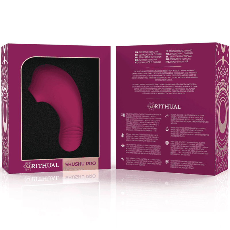 RITHUAL - SHUSHU PRO POCKET KLITORISTIMULATOR 2 LEISTUNGSFHIGE ORCHIDEENMOTOREN - Vanelion Paradise