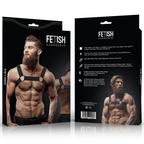 FETISH SUBMISSIVE ATTITUDE - VERSTELLBARER NEOPREN-BRUST-SPORTGURT FÜR MÄNNER - Vanelion Paradise