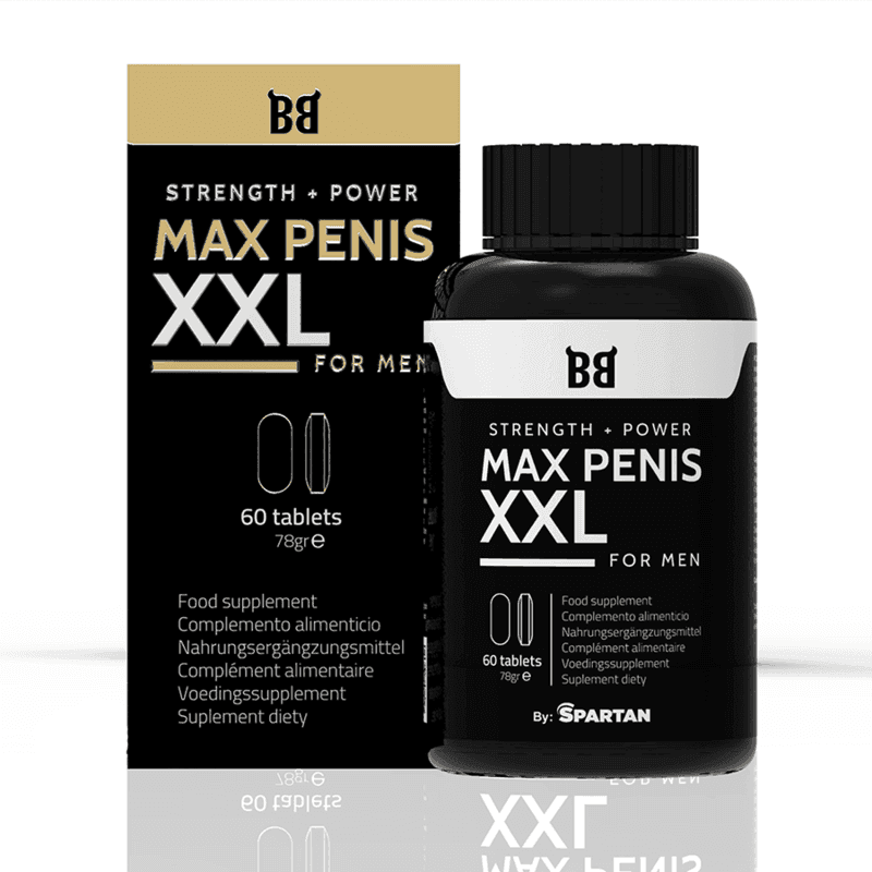 BLACK BULL - MAX PENIS XXL KRAFT + KRAFT FÜR MÄNNER 60 TABLETTEN - Vanelion Paradise