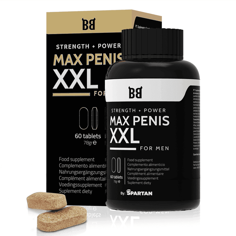 BLACK BULL - MAX PENIS XXL KRAFT + KRAFT FÜR MÄNNER 60 TABLETTEN - Vanelion Paradise