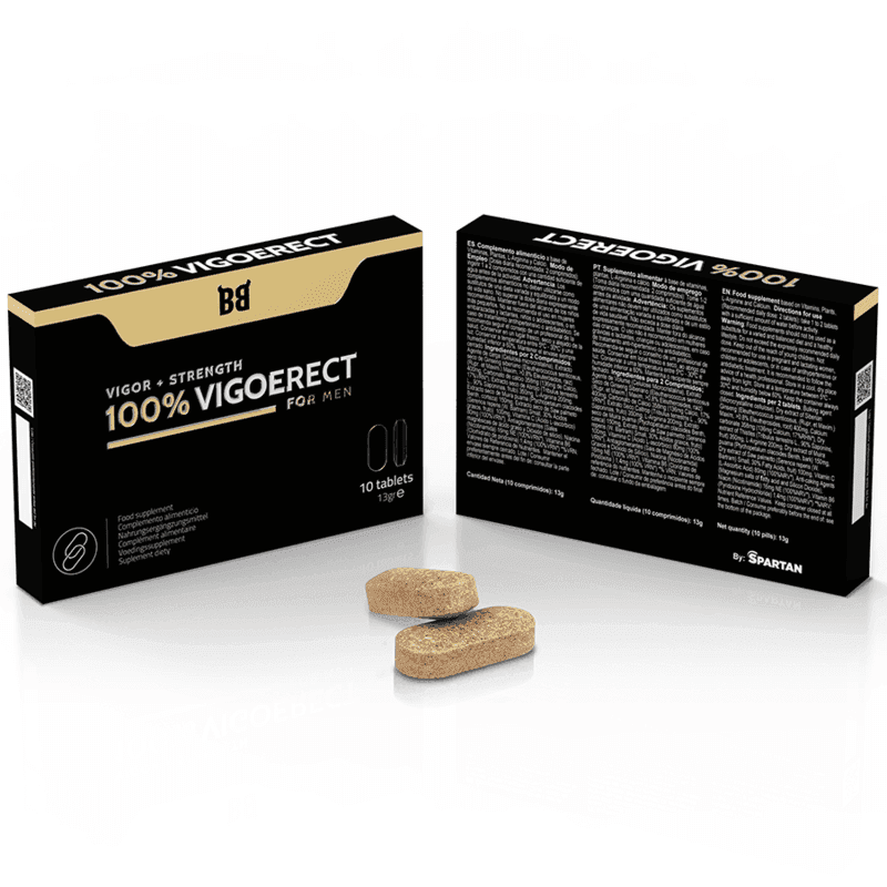 BLACK BULL - 100 % VIGOERECT VIGOR + STÄRKE FÜR MÄNNER 10 TABLETTEN - Vanelion Paradise