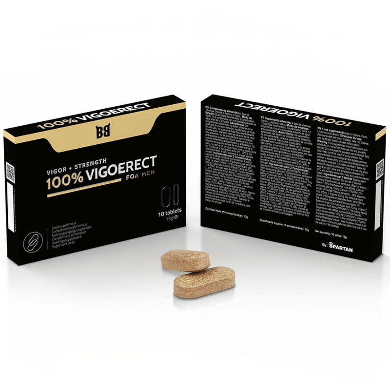 BLACK BULL - 100 % VIGOERECT VIGOR + STÄRKE FÜR MÄNNER 10 TABLETTEN