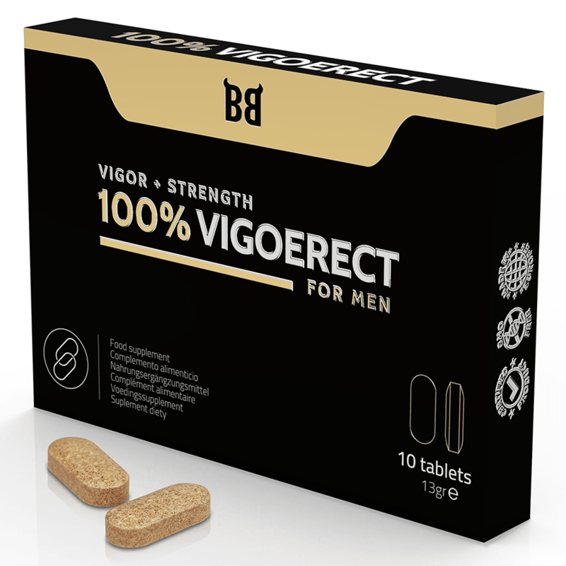 BLACK BULL - 100 % VIGOERECT VIGOR + STÄRKE FÜR MÄNNER 10 TABLETTEN