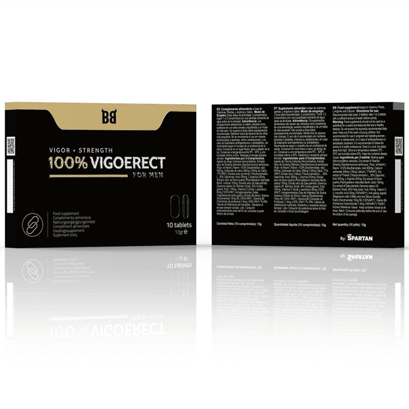 BLACK BULL - 100 % VIGOERECT VIGOR + STÄRKE FÜR MÄNNER 10 TABLETTEN - Vanelion Paradise