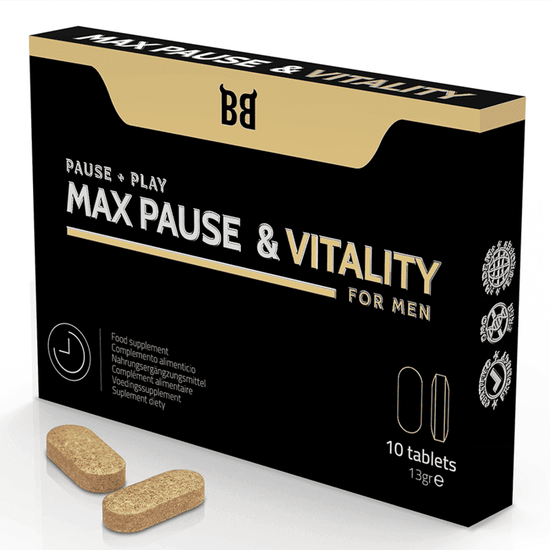 BLACK BULL - MAXIMALE PAUSE- UND VITALITTSVERZÖGERUNG FÜR MÄNNER, 10 KAPSELN - Vanelion Paradise