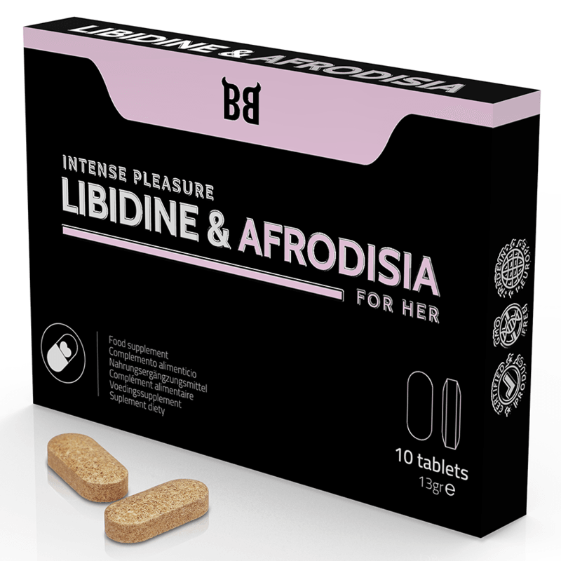 BLACK BULL - LIBIDINE & AFRODISIA INTENSIVES VERGNÜGEN FÜR SIE 10 TABLETTEN