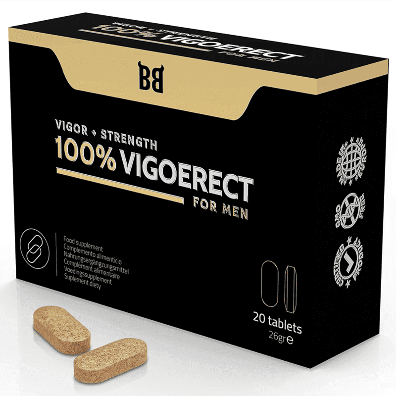 BLACK BULL - 100 % VIGOERECT VIGOR + STÄRKE FÜR MÄNNER 20 TABLETTEN - Vanelion Paradise