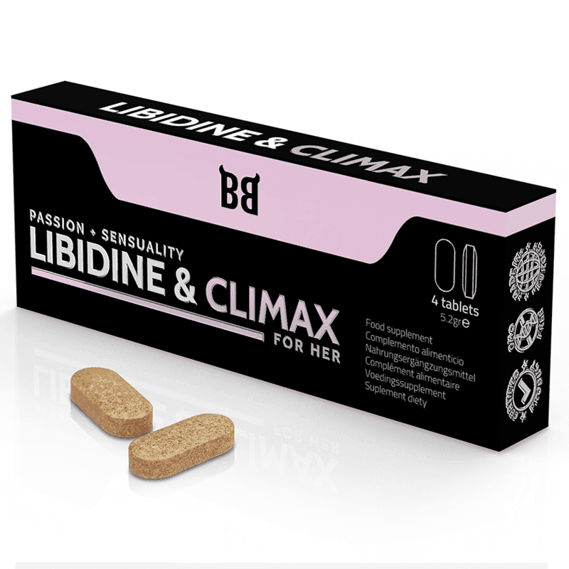 BLACK BULL - LIBIDINE & KÖRPERSTEIGERUNG L BIDO FÜR FRAUEN 4 KAPSELN - Vanelion Paradise