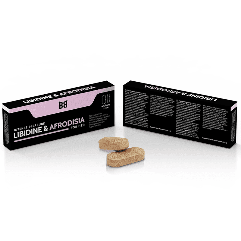 BLACK BULL - LIBIDINE & AFRODISIA INTENSIVES VERGNÜGEN FÜR SIE 4 TABLETTEN - Vanelion Paradise
