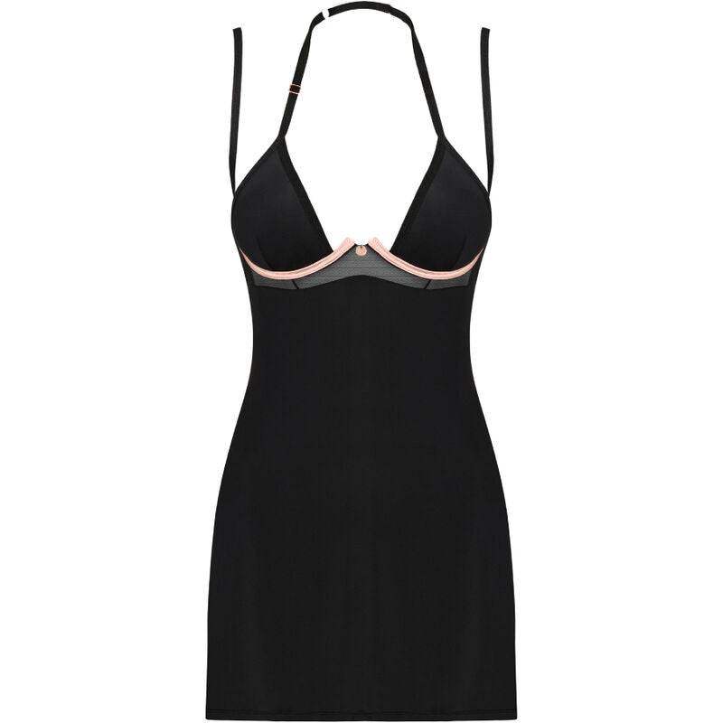 OBSESSIVE - SELINNE CHEMISE & TANGA XS/S - Vanelion Paradise