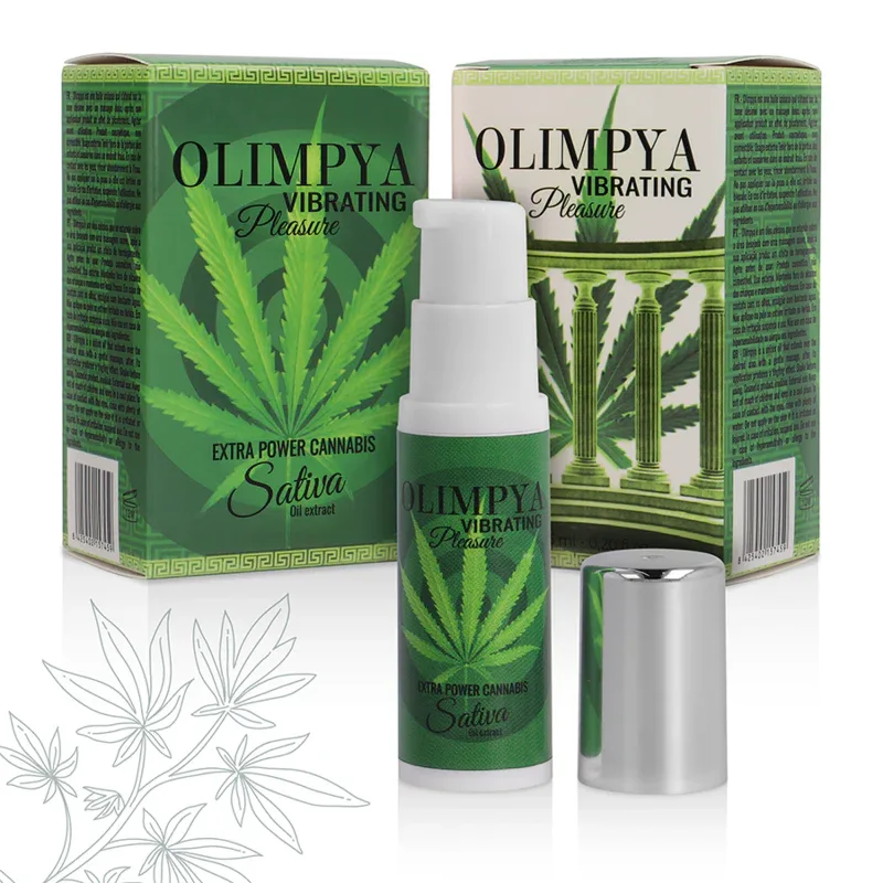 OLIMPYA - VIBRIERENDES VERGNÜGEN EXTRA SATIVA CANNABIS - Vanelion Paradise