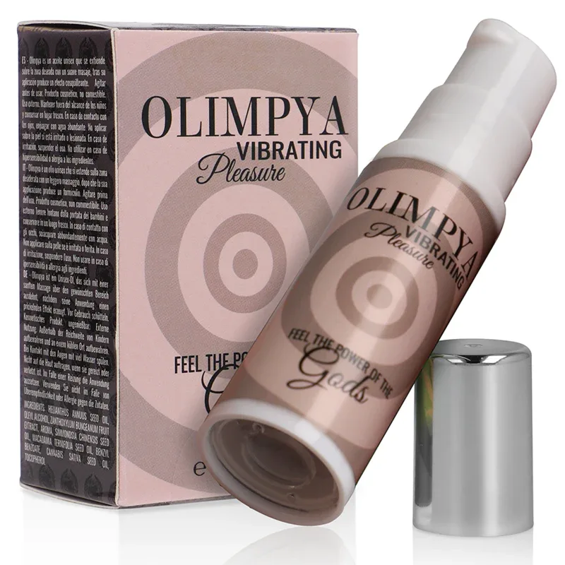 OLIMPYA Flüssigkeitsvibrator - Unisex - mit Hanfsamenöl - Vanelion Paradise