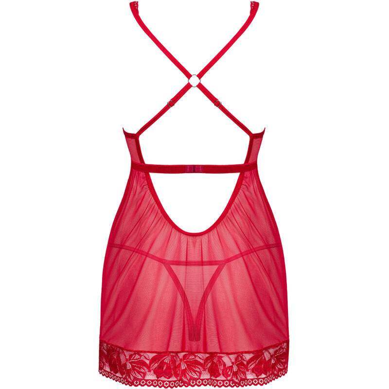 OBSESSIVE - LACELOVE BABYDOLL & THONG ROT XS/S - Vanelion Paradise