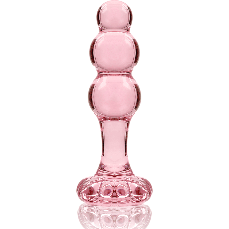NEBULA SERIES BY IBIZA - MODELL 1 STECKER BOROSILIKATGLAS TRANSPARENT 10.5 CM -O- 3 CM - Vanelion Paradise