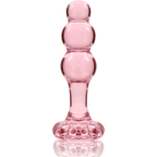 NEBULA SERIES BY IBIZA - MODELL 1 STECKER BOROSILIKATGLAS TRANSPARENT 10.5 CM -O- 3 CM - Vanelion Paradise
