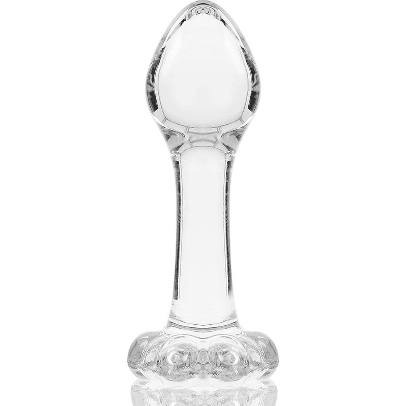 NEBULA SERIES BY IBIZA - MODELL 2 ANALPLUG BOROSILIKATGLAS KLAR 11 CM -O- 3.5 CM - Vanelion Paradise