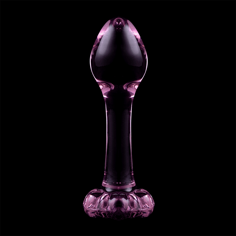 NEBULA SERIES BY IBIZA - MODELL 2 ANALPLUG BOROSILIKATGLAS KLAR 11 CM -O- 3.5 CM - Vanelion Paradise