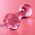 NEBULA SERIES BY IBIZA - MODELL 2 ANALPLUG BOROSILIKATGLAS KLAR 11 CM -O- 3.5 CM - Vanelion Paradise