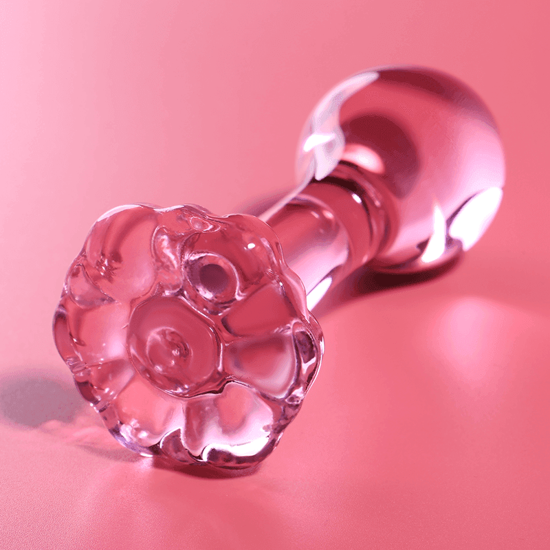 NEBULA SERIES BY IBIZA - MODELL 2 ANALPLUG BOROSILIKATGLAS KLAR 11 CM -O- 3.5 CM - Vanelion Paradise