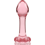 NEBULA SERIES BY IBIZA - MODELL 2 ANALPLUG BOROSILIKATGLAS KLAR 11 CM -O- 3.5 CM - Vanelion Paradise