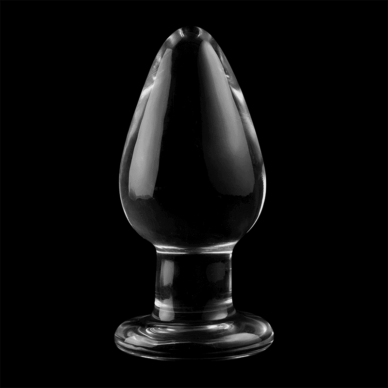 NEBULA SERIES BY IBIZA - MODELL 3 ANALPLUG BOROSILIKATGLAS TRANSPARENT 11 CM -O- 5 CM - Vanelion Paradise