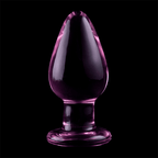 NEBULA SERIES BY IBIZA - MODELL 3 ANALPLUG BOROSILIKATGLAS TRANSPARENT 11 CM -O- 5 CM - Vanelion Paradise