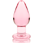 NEBULA SERIES BY IBIZA - MODELL 3 ANALPLUG BOROSILIKATGLAS TRANSPARENT 11 CM -O- 5 CM - Vanelion Paradise