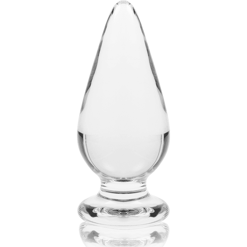 NEBULA SERIES BY IBIZA - MODELL 4 ANALPLUG BOROSILIKATGLAS KLAR 11 CM -O- 5 CM - Vanelion Paradise