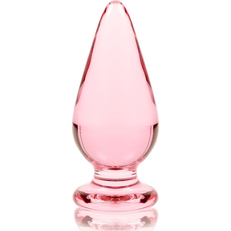 NEBULA SERIES BY IBIZA - MODELL 4 ANALPLUG BOROSILIKATGLAS KLAR 11 CM -O- 5 CM - Vanelion Paradise