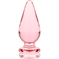 NEBULA SERIES BY IBIZA - MODELL 4 ANALPLUG BOROSILIKATGLAS KLAR 11 CM -O- 5 CM - Vanelion Paradise