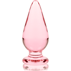 NEBULA SERIES BY IBIZA - MODELL 4 ANALPLUG BOROSILIKATGLAS KLAR 11 CM -O- 5 CM - Vanelion Paradise