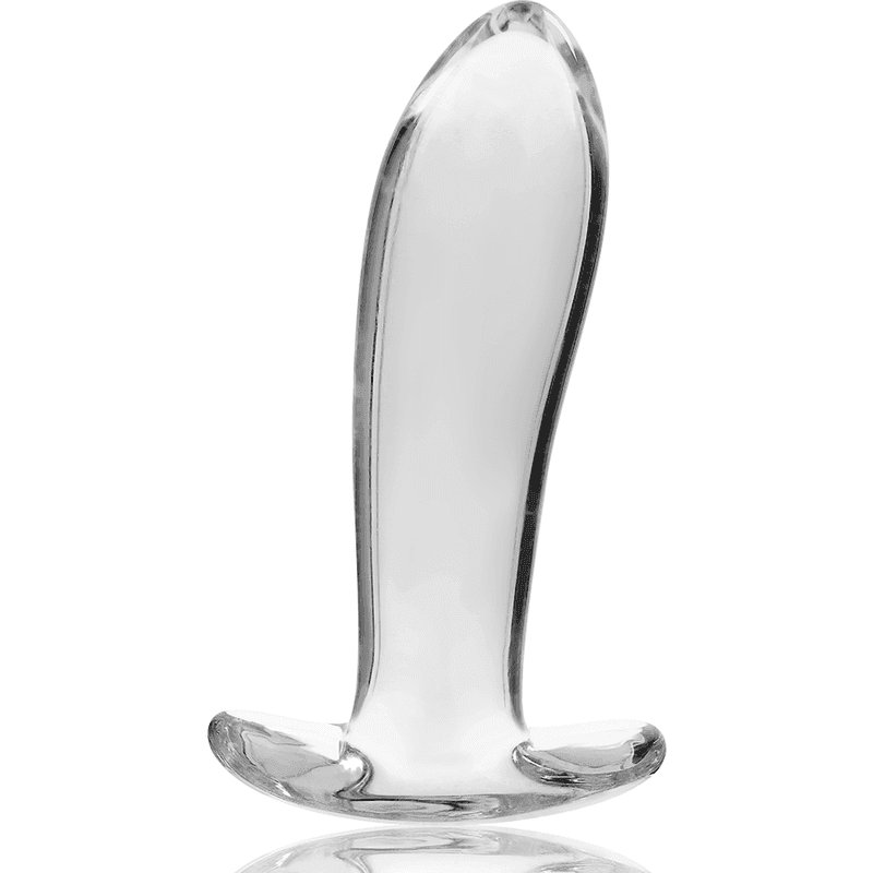 NEBULA SERIES BY IBIZA - MODELL 5 ANALPLUG BOROSILIKATGLAS KLAR 12.5 CM -O- 3.5 CM - Vanelion Paradise