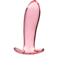 NEBULA SERIES BY IBIZA - MODELL 5 ANALPLUG BOROSILIKATGLAS KLAR 12.5 CM -O- 3.5 CM - Vanelion Paradise