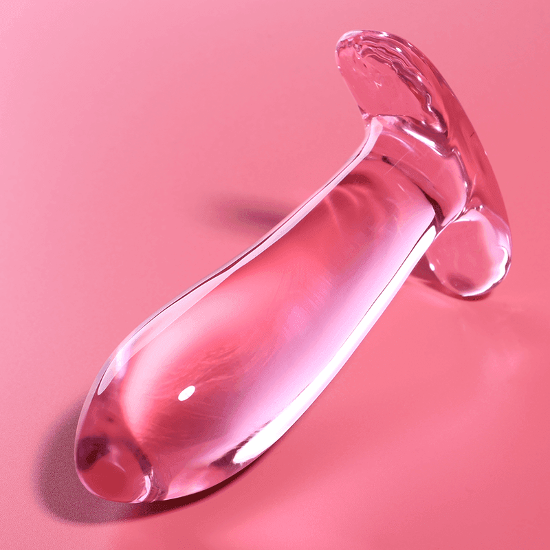 NEBULA SERIES BY IBIZA - MODELL 5 ANALPLUG BOROSILIKATGLAS KLAR 12.5 CM -O- 3.5 CM - Vanelion Paradise