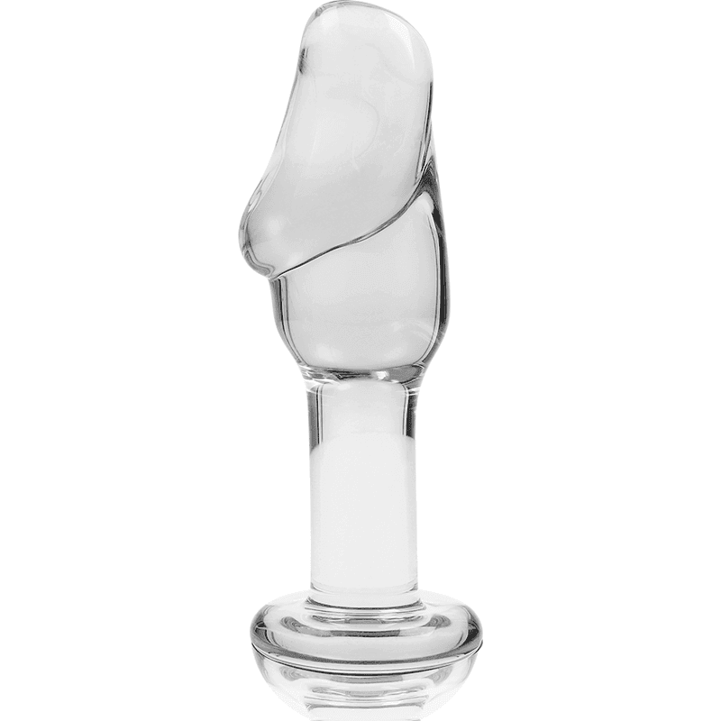 NEBULA SERIES BY IBIZA - MODELL 6 ANALPLUG BOROSILIKATGLAS KLAR 12.5 CM -O- 4 CM - Vanelion Paradise