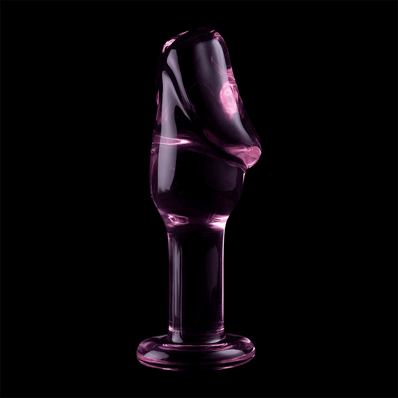 NEBULA SERIES BY IBIZA - MODELL 6 ANALPLUG BOROSILIKATGLAS KLAR 12.5 CM -O- 4 CM - Vanelion Paradise