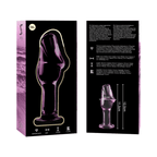 NEBULA SERIES BY IBIZA - MODELL 6 ANALPLUG BOROSILIKATGLAS KLAR 12.5 CM -O- 4 CM - Vanelion Paradise