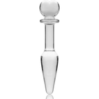 NEBULA SERIES BY IBIZA - MODEL 7 ANALPLUG BOROSILIKATGLAS KLAR 13.5 CM -O- 3 CM - Vanelion Paradise
