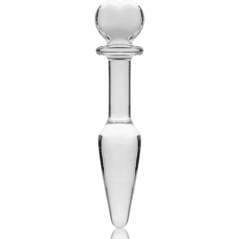 NEBULA SERIES BY IBIZA - MODEL 7 ANALPLUG BOROSILIKATGLAS KLAR 13.5 CM -O- 3 CM - Vanelion Paradise