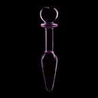 NEBULA SERIES BY IBIZA - MODEL 7 ANALPLUG BOROSILIKATGLAS KLAR 13.5 CM -O- 3 CM - Vanelion Paradise
